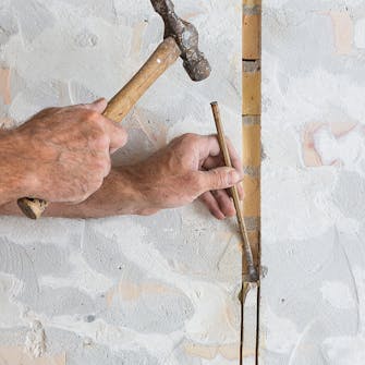 Pussmørtel montering 2 Pussmørtel montering 2